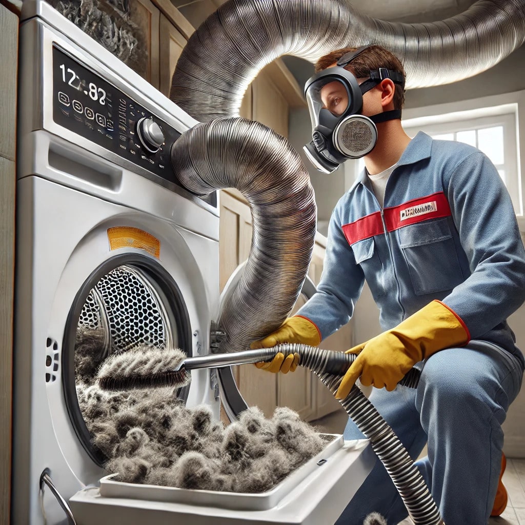 Thorough Dryer Duct Cleaning Services in Burlington, MA Expert Dryer Duct Cleaning in Burlington, Massachusetts - Professional Service by Chimney Sweep Burlington